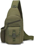 Outdoor Sports Hiking Sling Bag Shoulder Pack Camouflage Tactical Molle Chest Bag