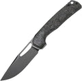 Pocket Knife 3.5 M390 Blade Folding Knife Hunting Knife Survival Knife with Pocket Clip EDC Knives for Hunting Camping Survival Outdoor Fishing Hiking (Black&ampGreen)