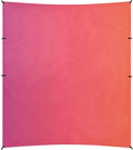 Purple Orange Gradient Beach Tent &amp Canopy UPF50+ Easy Setup Sun Shelter with Sandbags &amp Sand Shovel for Backyard and Camping