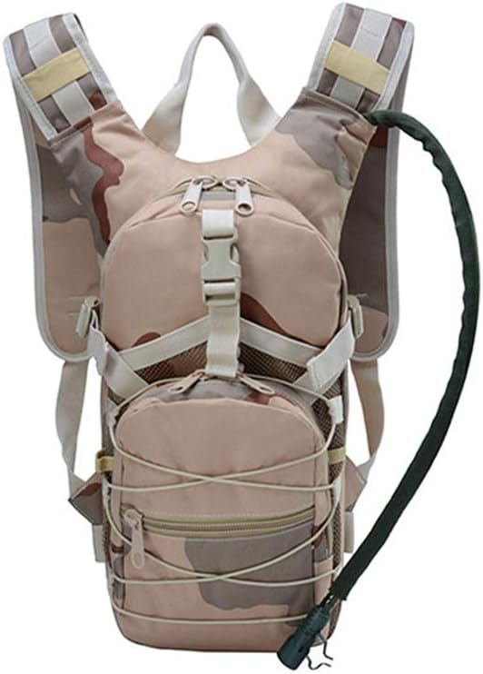 Outdoor Sports Hiking Bag Tactical Assault Combat Camouflage Tactical Water Pack Hydration Pack