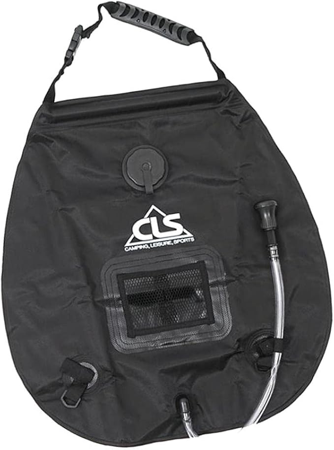 Portable 5 Gallon Solar Shower Bag Outdoor Camping Travel | Solar Heating Shower Hot Water Storage Bag for Hiking &amp Home Use |Material Smartly Heats Water to 113¡ãF in 3 Hours |