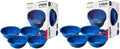 Enamelware for Camping and Backpacking - Cookware Gear Essentials for Camping and Backpacking (Made by Caddis Sports Inc.) (6 Inch Bowl (8 Pack))