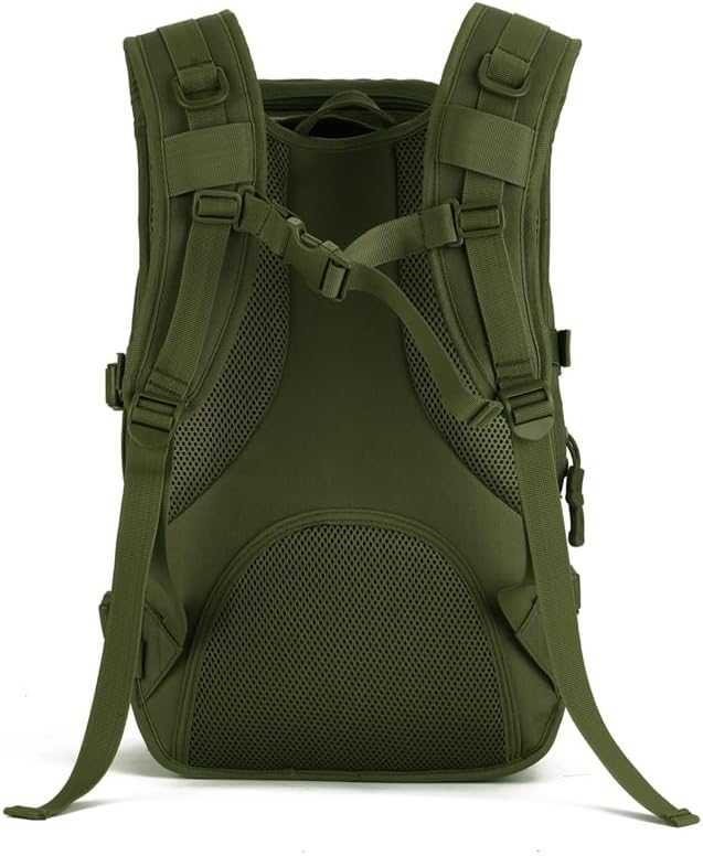 UNISTRENGH 40L Tactical Military Molle Backpack Water&ampAbrasion Resistant Outdoor Hunting Trekking Bag (Army green)