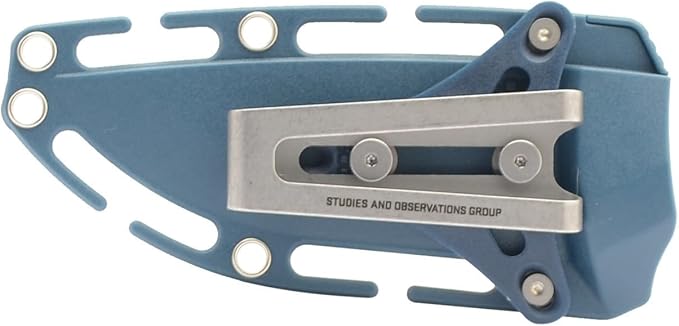 SOG Aegis FX Corrosion-Resistant Outdoor Survival Fixed Blade Knife | CRYO 4116 Krupps Steel | GRN Rubber Handle | UMS Sheath