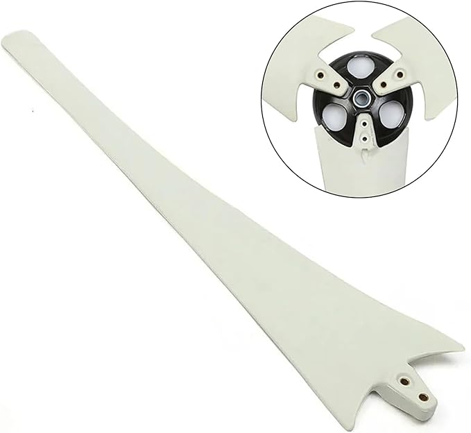 3-Blade Wind Turbine Blades 550mm-900mm Horizontal Axis Wind Turbine Blades High Strength Nylon Fiber Blade Wind Turbine Blades Wind Turbine Accessories Easy to Use Easy to Install800mm