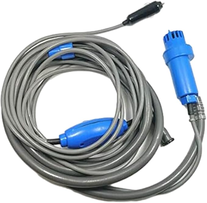 Camping Shower 12V Electric Portable Shower Car Sprayer Water Spray with Shower Head for Car Garden Outdoor Dog Wash