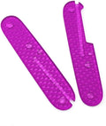 1 Pair Custom Acrylic Scales Fits for 91MM Handle Patch DIY Making Replacement Accessory