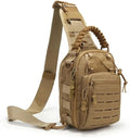 Outdoor Chest Bag Military Tactical Shoulder Bag Sling Backpack Oxford Mountaineering Camping Fishing Hiking Molle Mi
