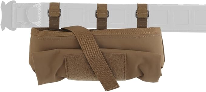 Tactical Belt Roll up Dump Pouch Foldable Tool Bag Pack for Airsoft Hiking Mag Pouch Accessory