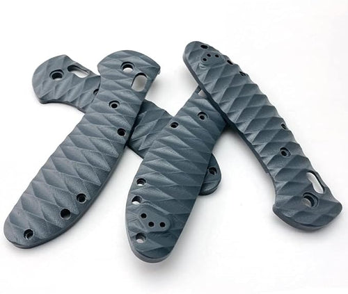 1 Pair G10 Scales with 3 Sets Screws Fit for Griptilian 551 CNC Handle Patch Replacement