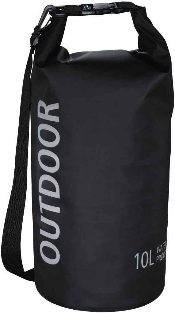 Hama Outdoor Bag (Waterproof) Black/Red 4-6 14 (36cm) Dry Bag