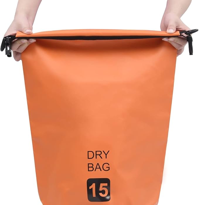 SKM Dry Bag Orange 4 gal PVCOrange (Weight 0.79KG)