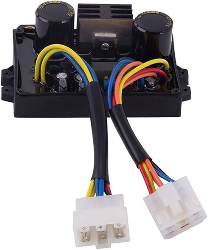 Automatic Voltage Regulator 5KW 8KW Welding Automatic Voltage Regulator AVR 5K25DH-12 Gasoline Genset Dual use Generator Parts 12 Wires(12 Wires)