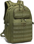 Tactical Backpack MOLLE Hiking Daypack Small Miltary Bug Out Bag Waterproof Army Rucksack for Outdoor Sport Travel