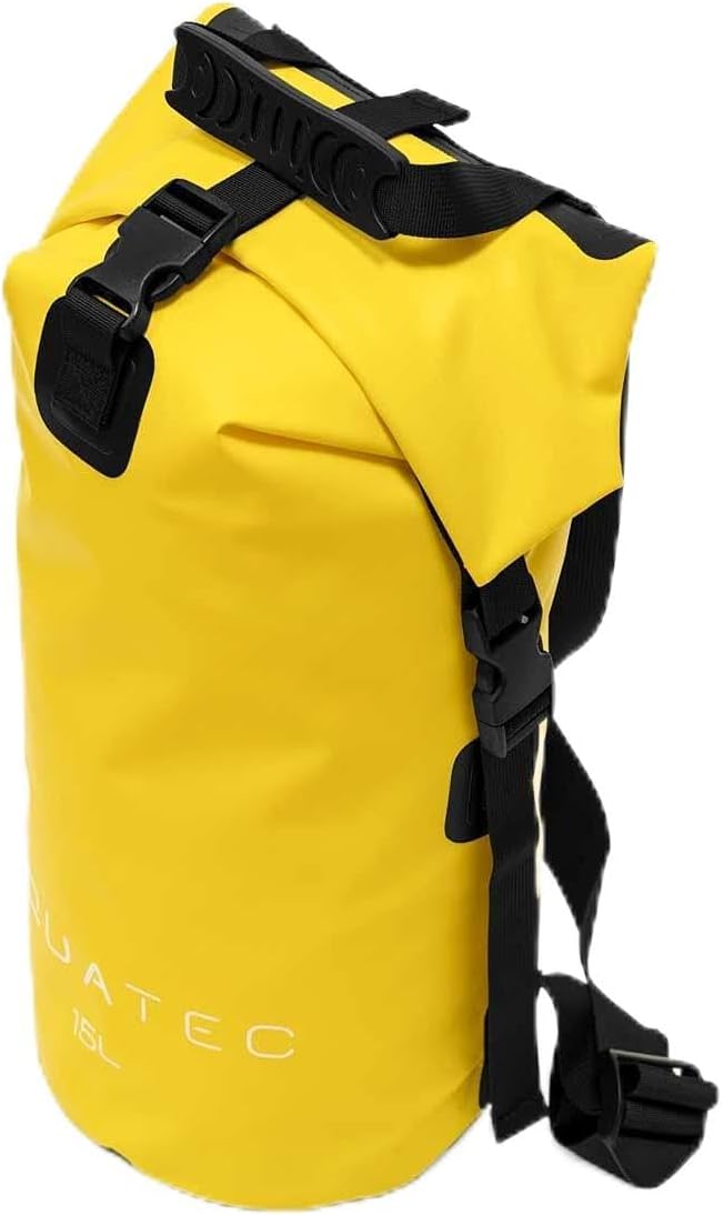 AQUATEC Waterproof Dry Bag Rucksacks - 5X Sizes: 10L 15L 20L 30L &amp 40L | Double Shoulder Strap Backpack | Perfect for Boating/Kayaking/Hiking/Camping
