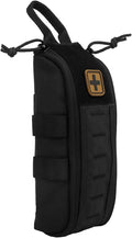 First Aid Kit MOLLE Waist Belt Bag Hunting Vest Outdoor Quick Response Tactical Medical Pouch