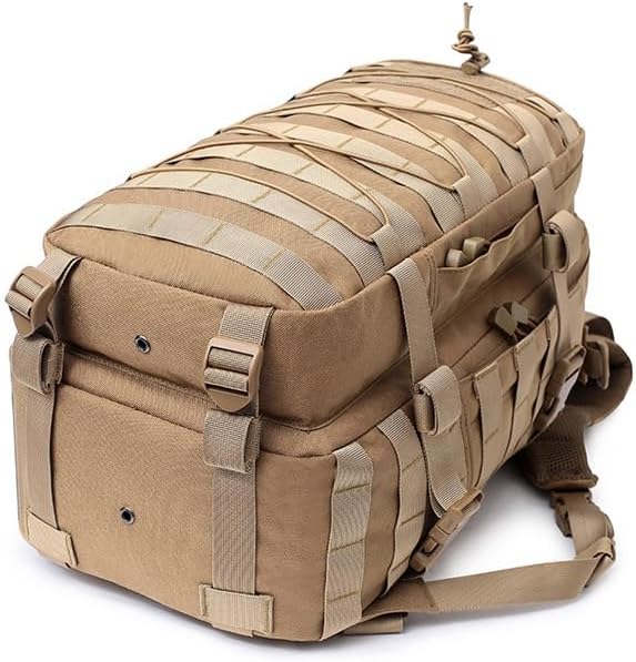 Outdoor Sports Pack Hiking Bag Tactical Rucksack Camo Knapsack Combat Tactical Molle Backpack - Green