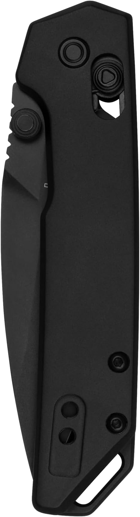 Kershaw Mini Iridium Folding Pocket Knife 3 inch D2 Steel Blade DuraLock Aluminum Handle Pocketclip
