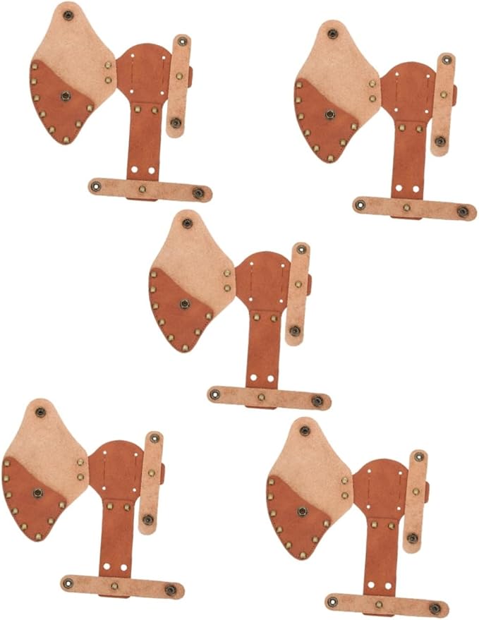 UKCOCO 5pcs Portable Axe Cover Protective Sheath for Hatchets Design for Outdoor Activities Fit for Axes Lightweight and Convenient Storage