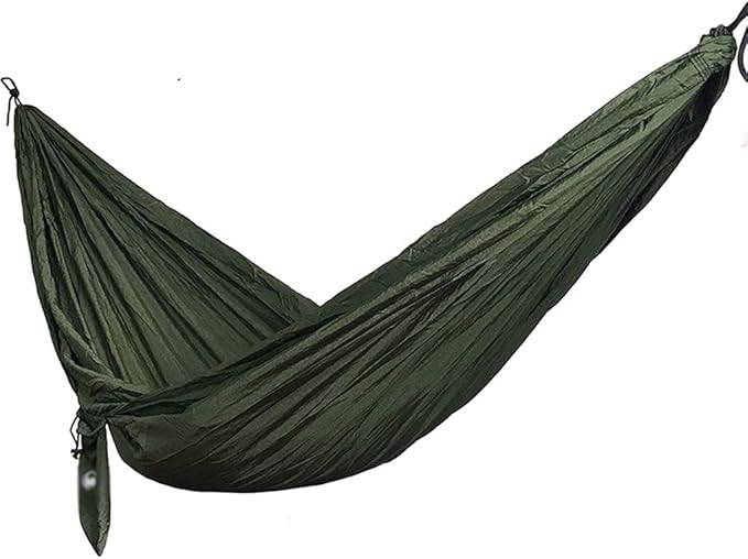 Portable Hammock Portable Swing Bed Hammock Double Camping Hammocks Lightweight Easy Assembly for Outdoor Beach Garden Backyard for Backpacking Beach (Color : White Transparent Brown)