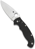 Spyderco Manix 2 XL Folding Pocket Knife with 3.8 CPM S30V Steel Blade and G-10 Handle - EDC Knife for Men and Women Perfect for Hunting Tactical Camping Survival Hiking - PlainEdge - C95GP2