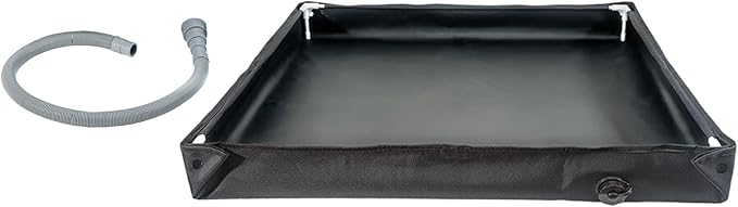 Folding Camping Shower Basins with Drainages Hose Portables Shower Tray for Beach Travel