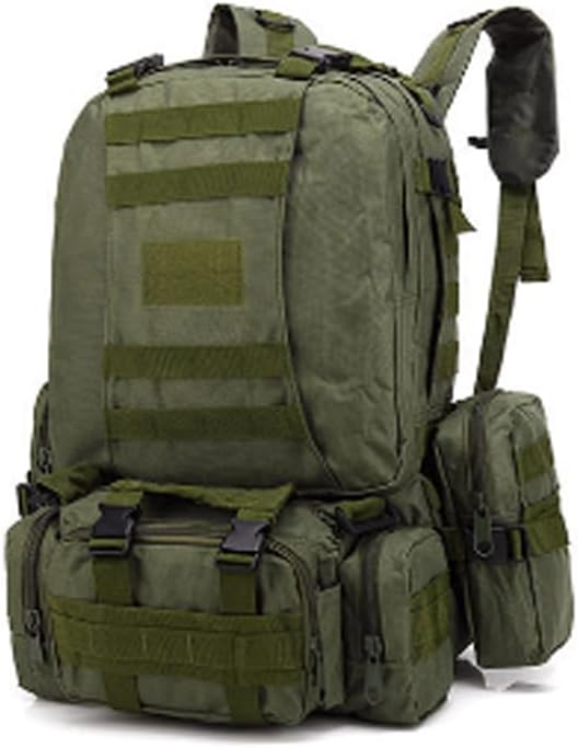 Magik 55L Upgrade Tactical Military Backpack Rucksack Camping Bag Travel Hiking (Army Green)