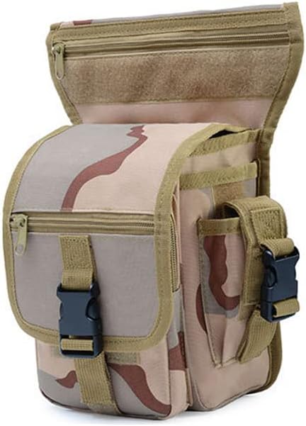 Tactical Camouflage Leg Versipack Bag Outdoor Sports Hiking Pouch