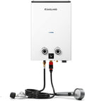 GASLAND Goshower G10 2.64GPM Outdoor Propane Tankless Water Heater Ultra Slim PortableCamping Propane Shower for Off Grid 68000 BTU