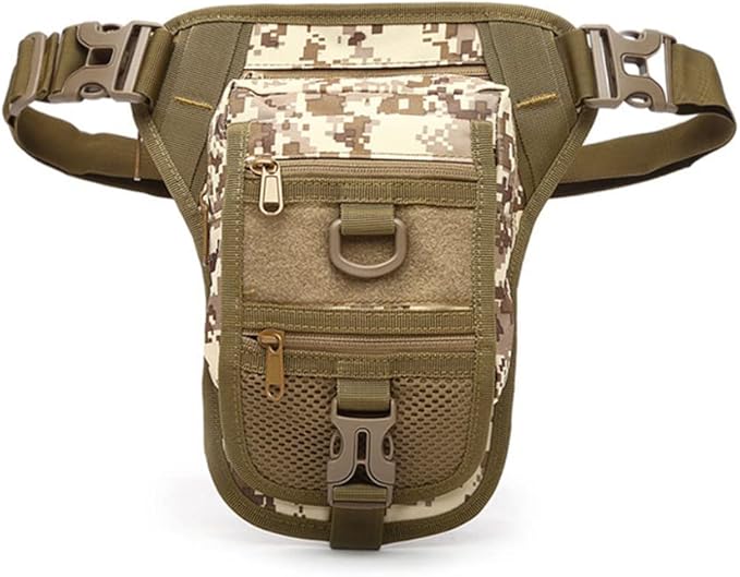 Outdoor Sports Hiking Versipack Camouflage Bag Tactical Leg Pack