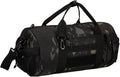 UNISTRENGH Tactical Duffle Cylinder Packs MOLLE Handbag Gear Military Travel Carry On Bag with Detachable Shoulder Strap (Black Scorpion Camouflage)