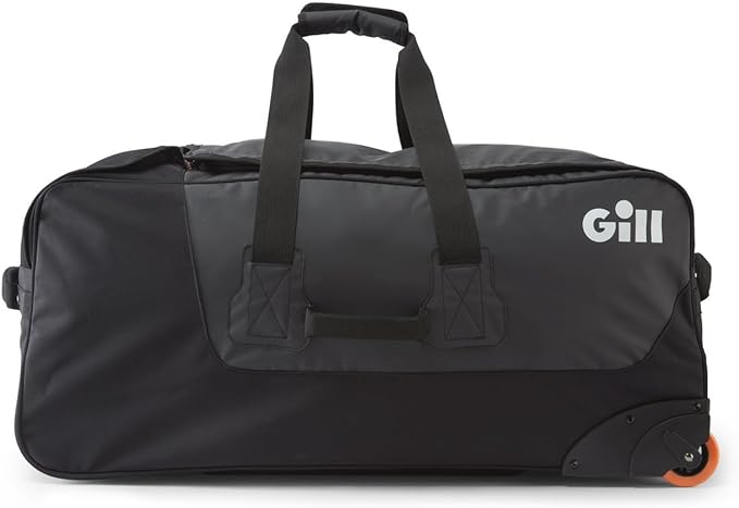Gill 115 Litre Rolling Jumbo Cargo Bag - Hardwearing &amp Waterproof with Retractable Handle and Rolling Wheels