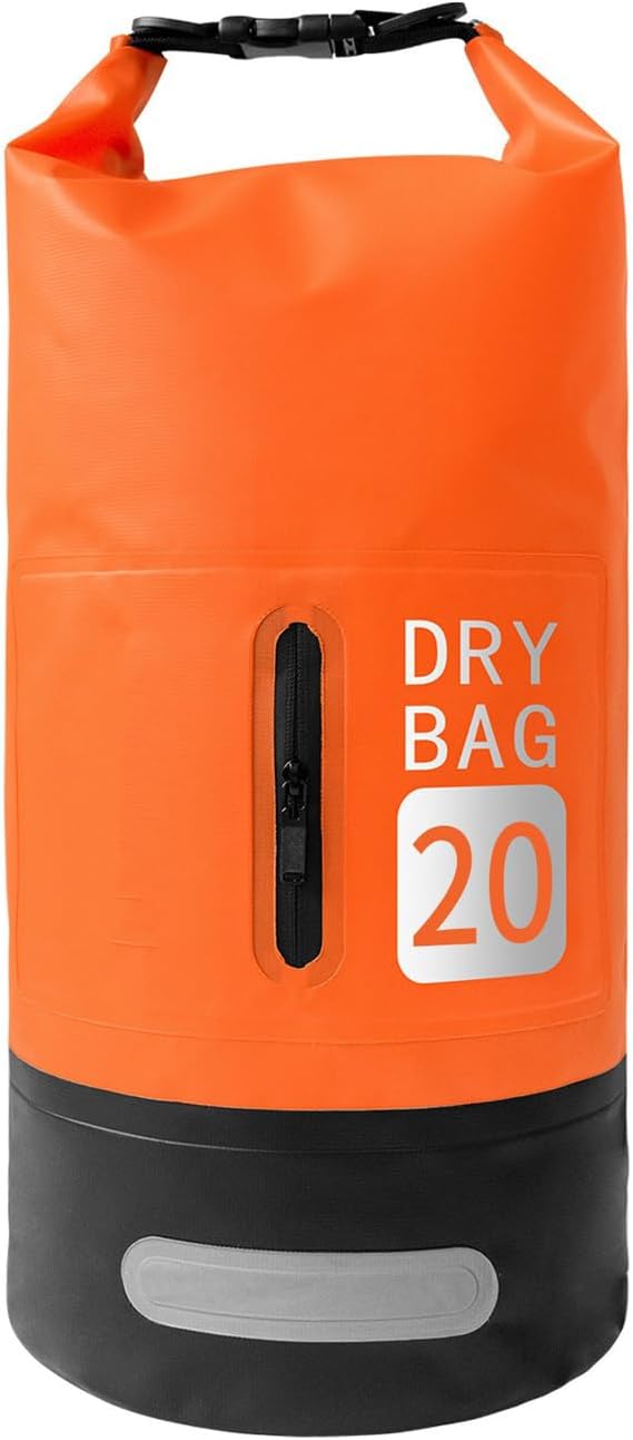 20L Dry Bag Water Proof Backpack with Adjustable Shoulder Strap Water Proof Bag Beach Backpack for Swimming Camping