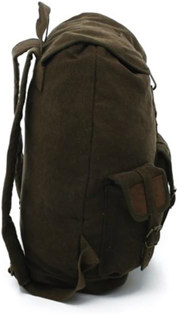 Rothco Brown Vintage Wayfarer Backpack with Leather Accents