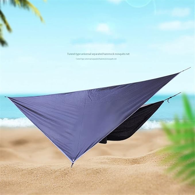 Portable Hammock Camping Hammock with Straps Made of Portable Lightweight Cloth Parachute Perfect for Outdoor/Indoor Patio Backyard for Backpacking Beach