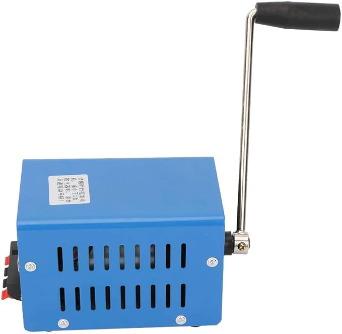 USB crank generator hand crank power generator portable mobile emergency power generator manual power supply emergency charger for camping outdoor garden generators
