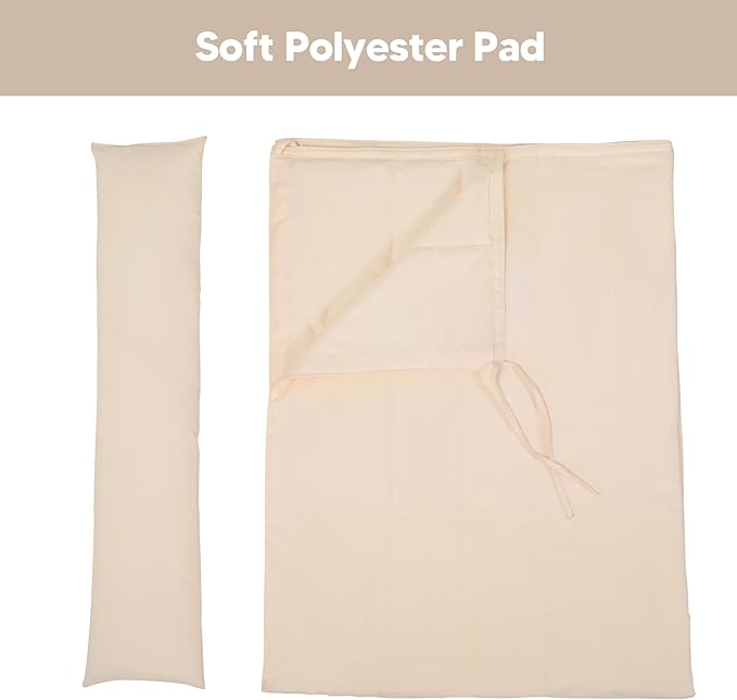 SUNCREAT Outdoor Portable Hammock Pad 2 Person Polyester Hammock Pad Beige