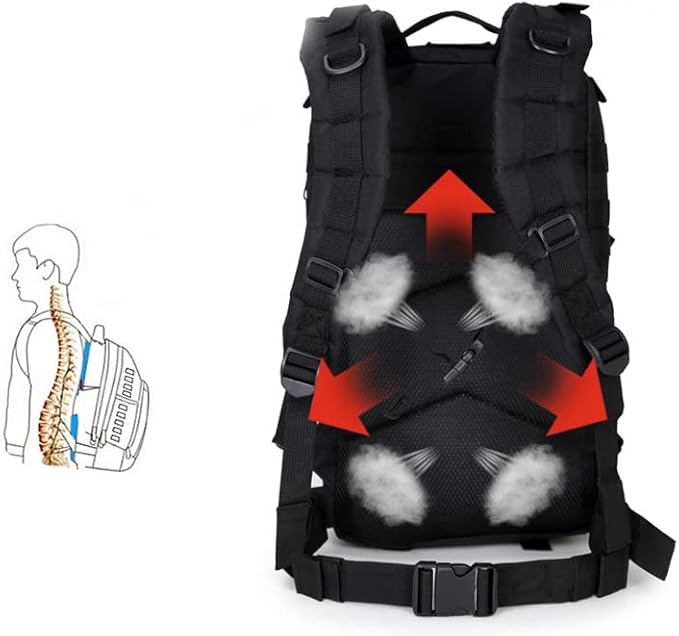 Tactical Backpack Military Pack Army 3 Day Assault Pack Molle Bag Rucksack