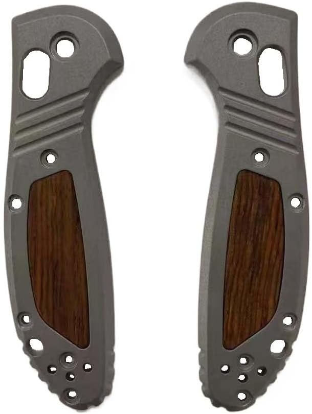 1 Pair Titanium Alloy Scales Handle Replacement is Suitable for Griptilian 555 556