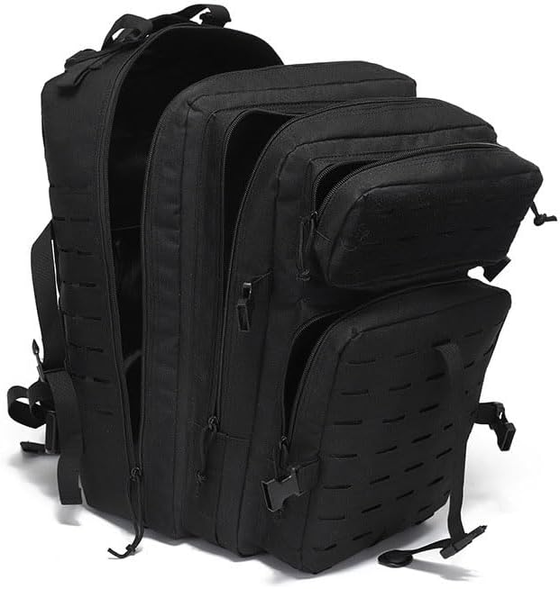 Outdoor Sports Pack Hiking Bag Tactical Rucksack Camo Knapsack Combat Camouflage Tactical Molle Backpack - CP