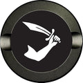 Metal Zyn Container | Holder | Pirate Flags Pirates Booty | Thomas Tew Arm and Sword | Pouch Cans