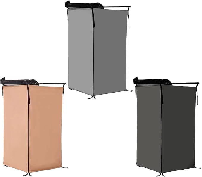Quick Assembly Vehicle Mounted Shower Shelter Fast Setups Enclosure for Family Camping Adventures Vehicle Tent