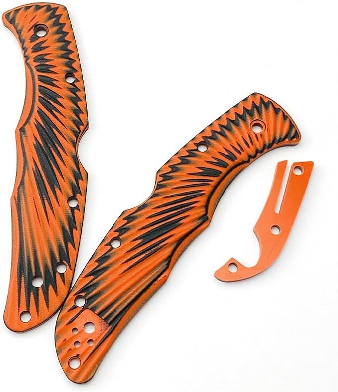 1 Set Custom G10 Scales Handle Fits for Endura 4 CNC Handle Patch DIY Making Replacement Accessory