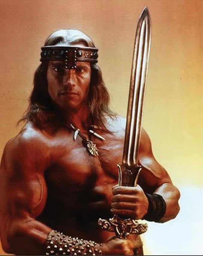 Conan The Barbarian Sword42 '' Handmade Atlantean Swords 1095 Carbon Steel Brass Fittings Full Tang Cow Hide Leather Sheath Viking sw0rd of King 7.5 lbs Gifts for Men (Conan Atlantean Sword)