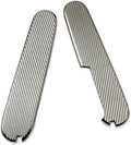 1 Pair Titanium Scales Fits for 91MM Slip Resistant CNC Handle Patch DIY Replacement Accessory