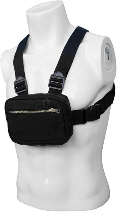 Fashion Chest Pack Versatile Vest Bag for Outdoor Activities Lightweight Front Pouch for Hiking Camping and Travel for Storing Phones Tools and More