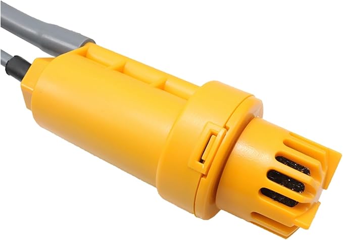 SSIMOO Portable Car Shower Washing Tool 12V - Pumps Water Camping Shower Compatible with Camping Traveling Beach Swimming Pets Bath Outdoor/Indoor(Orange)