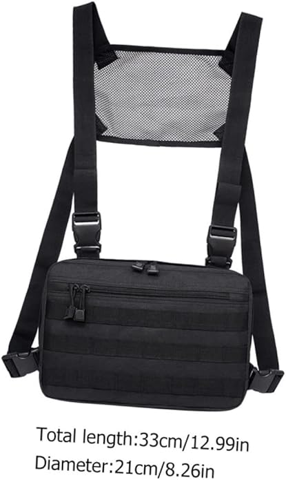 Chest Bag Pocket Chest Bag Sports Bag Pouch Back Gym Bag Sports Chest Bag Chest Bag Outdoor Chest Pouch