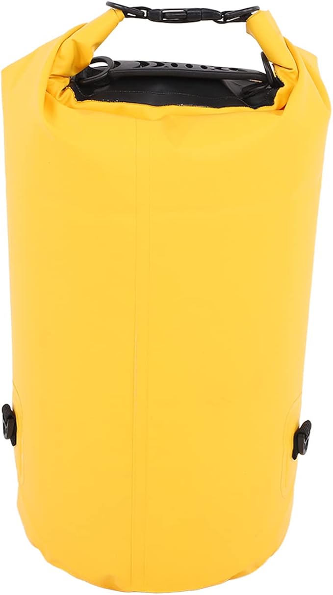 Dry Bags Waterproof PVC Mesh Cloth Removable Collapsible Lightweight Portable Swimming Bag 20L Dry Bag with Adjustable Shoulder Straps for Kayaking Rafting Beach Camping