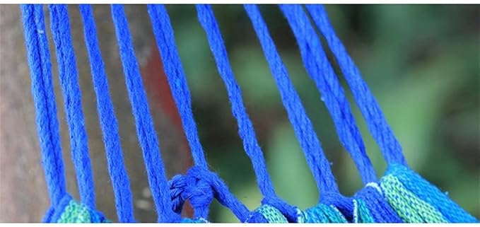 Portable Hammock Portable Canvas Hammock Camping Travel Hammocks Beach Swing Bed for Outdoor Beach Garden Backyard for Backpacking Beach (Color : Rojo)